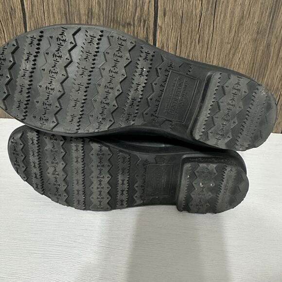 Pendleton Chelsea Sherpa Lined Ankle Rain Boot Black Women Size 9 Tribal Boho - Picture 8 of 12